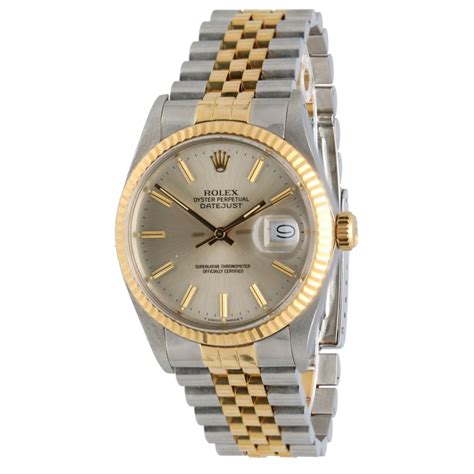 rolex datejust staal/goud 16013 uit 1981.|Rolex Datejust 36 16013 .